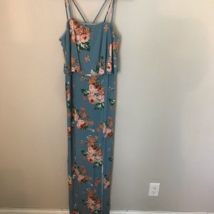 Floral maxi dress
